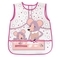 Нагрудник BabyOno Creative Baby Мишки, рожевий з білим (840) - Pampik