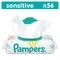 Вологі серветки Pampers Sensitive, 56 шт. - Pampik
