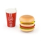 Ігровий набір Viga Toys Гамбургер і кола (51602) - Pampik