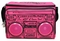 Сумка-холодильник Fydelity Le Boom Box Cooler, з вбудованими колонками, фуксія (91256) - Pampik - 2