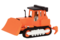 Машинка Driven Micro Бульдозер, помаранчевий (WH1012Z) - Pampik