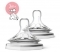 Соска силіконова Philips Avent Natural, від 3 міс., змінний потік, 2 шт. (SCF045/27) - Pampik - 2