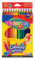 Олівці кольорові Colorino Jumbo, тригранні, з точила, в пластиковому контейнері, 12 кольорів (15530PTR/1) - Pampik