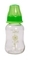 Скляна пляшка для годування Lindo, 125 мл, 0+, зелений (Pk 0980 зел) - Pampik