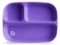 Набір тарілок Munchkin Splash Divided Plates, 2 шт., Рожевий з фіолетовим (46727.02) - Pampik - 2
