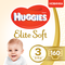 Підгузки на липучках Huggies Elite Soft 3 (5-9 кг), 160 шт. (2 уп. по 80 шт.) - Pampik