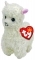 М'яка іграшка TY Beanie Babies Лама Lily, 15 см, білий (41216) - Pampik