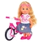 Кукольный набор Simba Эви На трехколесном велосипеде (5733347) - Pampik