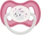 Пустушка Canpol Babies Bunny & Company кругла латексна, 6-18 міс., Рожевий, 1 шт. - Pampik
