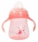 Поїльник-непроливайка Lindo, з ручками і силіконовим носиком, 6+ міс., 250 мл, рожевий (LI 711 пик) - Pampik