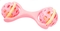Іграшка-брязкальце Lindo Гантеля, рожевий (Б 332 г рож) - Pampik