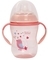 Поильник-непроливайка Lindo Premium, с силиконовым носиком, 6+ мес., 260 мл, коралловый (А 42 роз) - Pampik