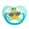 Силіконова симетрична пустушка Canpol Babies So Cool, 0-6 міс., бірюзовий (22/521_tur) - Pampik