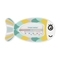 Термометр для води Canpol Babies Рибка, зелений (56/151_gre) - Pampik