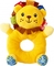 Мягкая игрушка-погремушка Lindo Лев (F 1002 лев) - Pampik