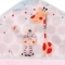 Рушник з капюшоном Interbaby Jungle, 100х100 см, рожевий (8000586) - Pampik - 3