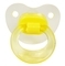 Пустышка силиконовая Курносики, круглая, 0-6 мес., желтый (7038 0+ жовт) - Pampik - 2