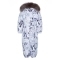 Комбинезон Huppa Beata 1, р.80, белый с принтом (31930155-93620-080) - Pampik