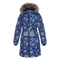 Термопальто Huppa Yacaranda, р.140, темно-синій з принтом (12030030-94286-140) - Pampik
