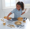 Ігровий набір посуду KidKraft Modern Metallics, 27 предметів (63532) - Pampik - 2