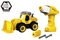 Конструктор DIY Spatial Creativity Бульдозер, жовтий (CJ-1365039) - Pampik