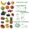 Магнитный набор Magdum Magnetic set Fruits and berries (ML4031-11 EN) - Pampik - 4