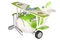 Самолет Same Toy Aircraft, зеленый (SY8013AUt-4) - Pampik