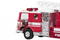 Машинка металева Goki Пожежна вантажівка з драбиною, червоний, 17,5 см (12115G-2) - Pampik - 3