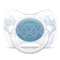 Пустышка силиконовая Suavinex Couture, 0-4 мес., голубой (304207) - Pampik