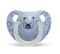 Пустушка силіконова Suavinex Ведмежа, 0-6 місяців, нічна, блакитний (304511) - Pampik