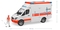 Машинка Bruder МВ Sprinter Швидка допомога, з фігуркою водія (02536) - Pampik - 2