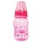Пляшечка для годування Lindo, вигнута, 125 мл, рожевий (Li 132 рож) - Pampik
