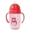 Поїльник-непроливайка Курносики, з ручками і силіконовою соломинкою, 360 мл, рожевий (7224 пик) - Pampik - 2