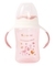 Поїльник-непроливайка Курносики, із силіконовим носиком, з ручками, від 6 міс., 300 мл, рожевий (7027 рож) - Pampik