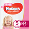 Підгузки для дівчаток Huggies Ultra Comfort 5 (12-22 кг), 64 шт. - Pampik