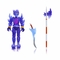 Игровая фигурка Jazwares Roblox Imagination Figure Pack Crystello the Crystal God W7 (ROB0272) - Pampik - 3
