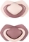 Силіконова симетрична пустушка Canpol Babies Pure Color, рожевий, 18+ міс., 2 шт. (22/646_pin) - Pampik