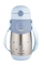 Термопоїльник Canpol Babies із силіконовою трубочкою, 300 мл, блакитний (74/054_blu) - Pampik