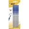 Шариковая ручка BIC Round Stic Exact, синий, 4 шт. (932857) - Pampik