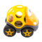 Игрушка-погремушка Машинка, желтый с оранжевым (8406_машинка _с_желт_кузовом) - Pampik - 2