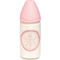 Пляшка для годування Suavinex Сенс життя, 240 мл, рожевий (303491) - Pampik
