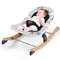 Шезлонг-гойдалка Kinderkraft Finio Black/White KKBFINOBLK0000, чорний з білим (00-00158786) - Pampik - 15