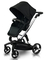 Універсальний візок 2 в 1 Ibebe i-stop 07, чорний на сріблястій рамі (ib-is-07) - Pampik - 3