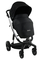 Універсальний візок 2 в 1 Ibebe i-stop 07, чорний на сріблястій рамі (ib-is-07) - Pampik - 2