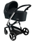 Універсальний візок 2 в 1 Ibebe i-stop 07, чорний на сріблястій рамі (ib-is-07) - Pampik