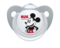 Ортодонтическая силиконовая пустышка Nuk Trendline Disney Mickey, 6-18 мес., серый и белый, 2 шт. (10176213) - Pampik - 3