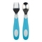 Дитяча ложка і виделка Dr. Brown's, блакитний (TF014-P3) - Pampik