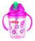 Поїльник Nuby, з трубочкою-непроливайкою, 240 мл, рожевий (NV0414017pink) - Pampik
