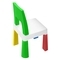 Дитячий стільчик Poppet Колор Грін, зелений (PP-003G) - Pampik - 4