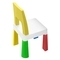 Дитячий стільчик Poppet Колор Єллоу, жовтий (PP-003Y) - Pampik - 4